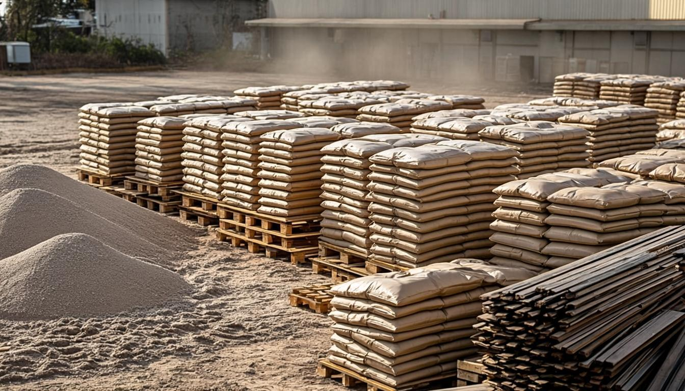Entrepôt de matériaux de construction Ets Kamdem & Fils à Douala